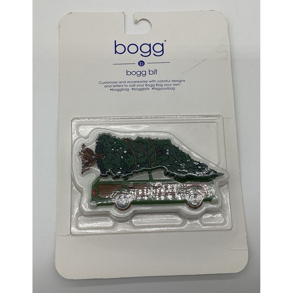 Bogg Bit She's a Beaut! Christmas Tree Car Bag Accessory Charm - Picture 1 of 2